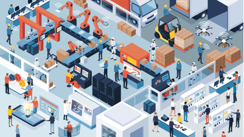 More than two-thirds (70%) of manufacturing companies worldwide are currently stuck in ‘pilot mode’ when it comes to digital transformation (DX) projects (Credit: Shutterstock)