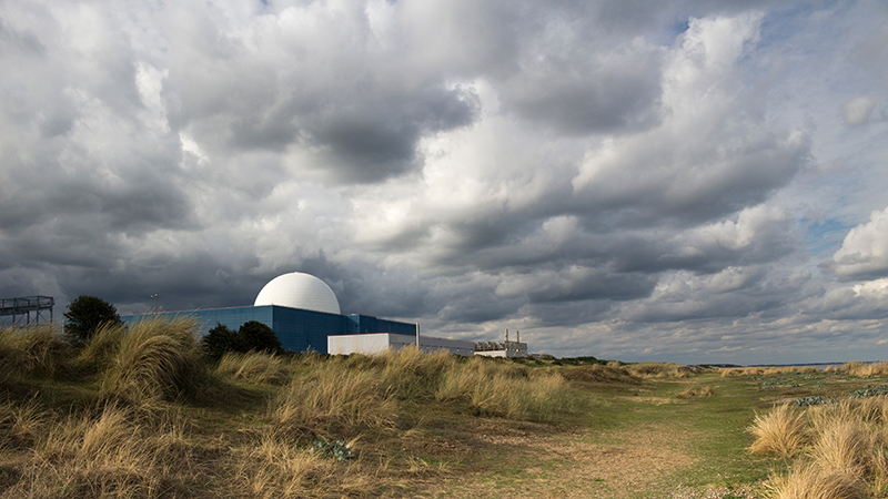Sizewell B nuclear power station in Suffolk (Credit: Shutterstock)
