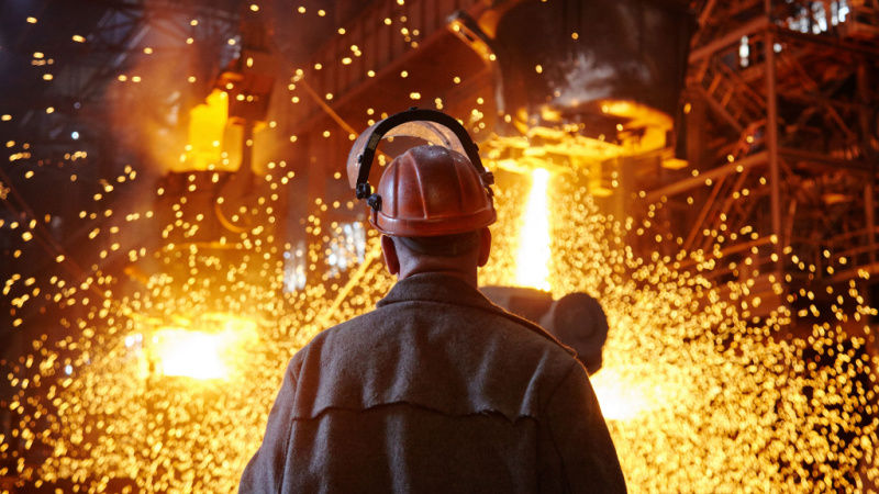 Stock image. The BioIron process is designed to provide a cost-effective option to cut industrial carbon emissions from steelmaking (Credit: Shutterstock)