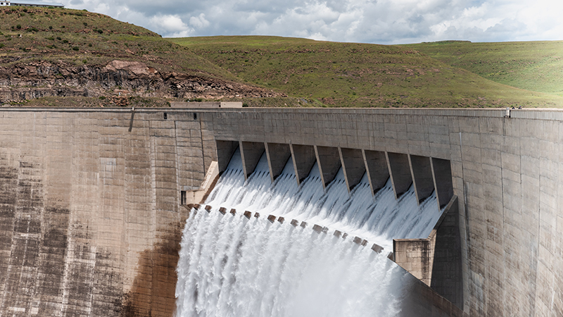 The material could be used to ensure the safety of dams (Credit: Shutterstock)