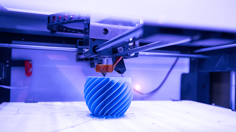 Stock image. Additive manufacturing can replace conventional manufacturing methods to boost sustainability (Credit: Shutterstock)