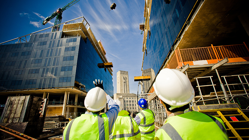 Rising costs, falling demand and skills shortages make for a difficult outlook for the construction industry (Credit: Shutterstock)