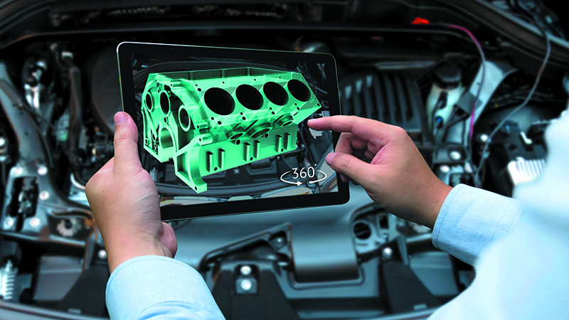 No longer a buzzword – augmented reality (AR) is proving its worth in manufacturing (Credit: Shutterstock)