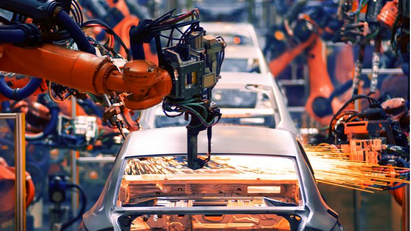 Stock image. UK car manufacturing fell to its lowest level since 1956 in 2021 (Credit: Shutterstock)