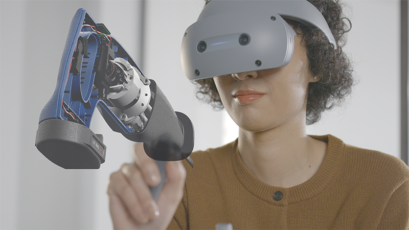 Siemens and Sony launched the industrial metaverse system at CES 2024 (Credit: Siemens)
