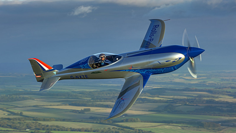 The Rolls-Royce Spirit of Innovation electric aircraft hit a top speed of 623km/h (Credit: Rolls-Royce)