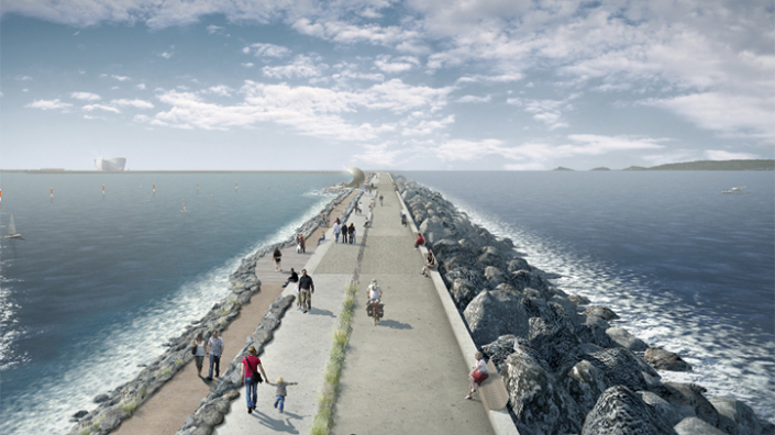 The Swansea Bay Tidal Lagoon project is the UK's most high-profile tidal scheme (Credit: Tidal Lagoon Power)