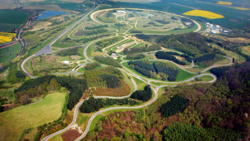 Developers will test autonomous vehicles on the 70km of test track (Credit: Millbrook)