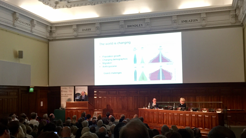 UKRI chief executive Sir Mark Walport sets out his vision for the body in Westminster