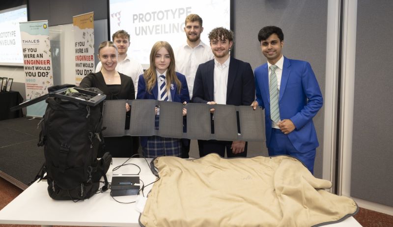 Unveiling the backpack prototype