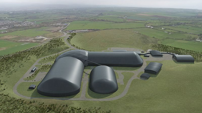 How the new Cumbria coalmine could look (Credit: West Cumbria Mining)