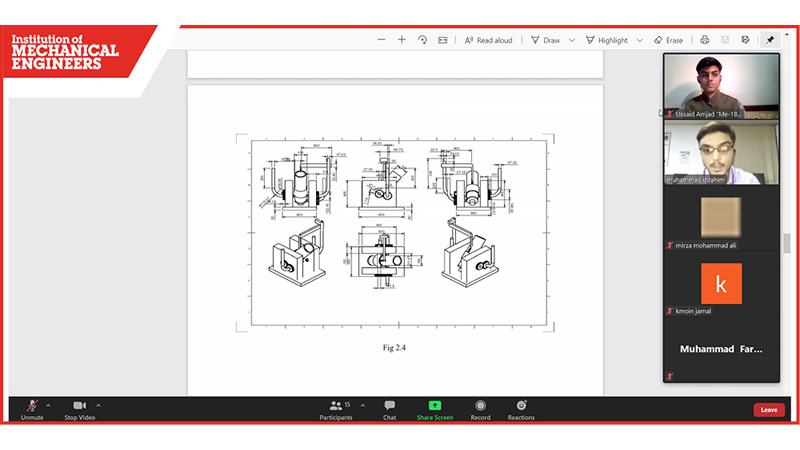 IMechE Pakistan'S Abul Kalam Design Challenge 2020: Local Heats