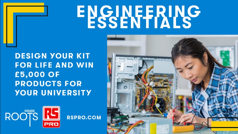 Engineering Essentails Design your kit and win £5,000 of RS products