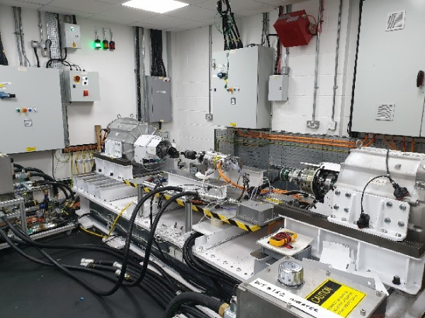 GKN's test setup