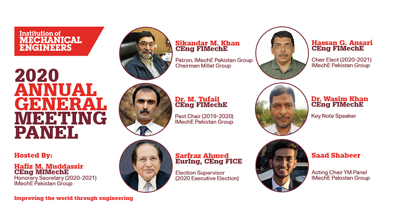 IMechE Pakistan Group AGM and technical lecture