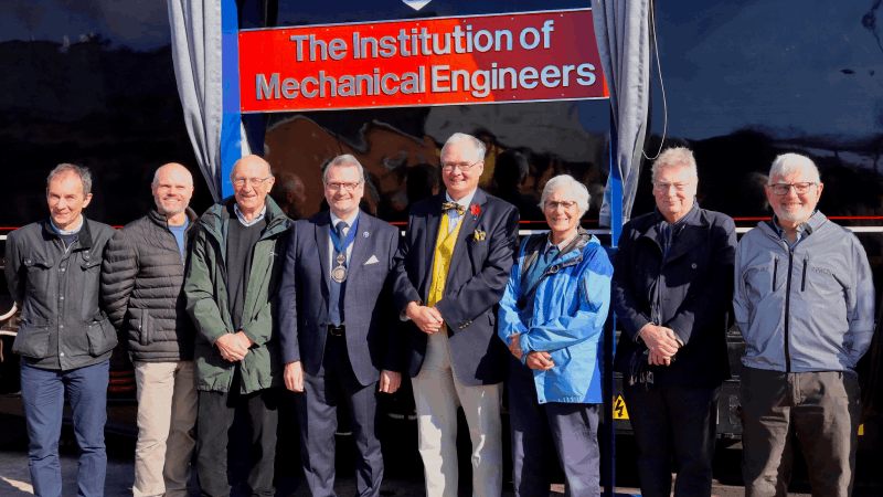 Locomotive renamed Institution of Mechanical Engineers in honour of our members