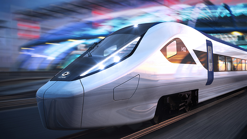 A proposed design for an HS2 train by Alstom (Credit: Alstom)
