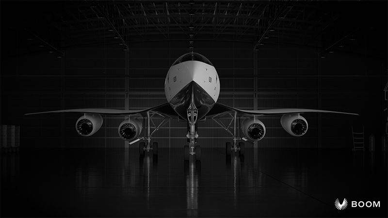 Boom宣布了Overture超音速客机的发动机计划