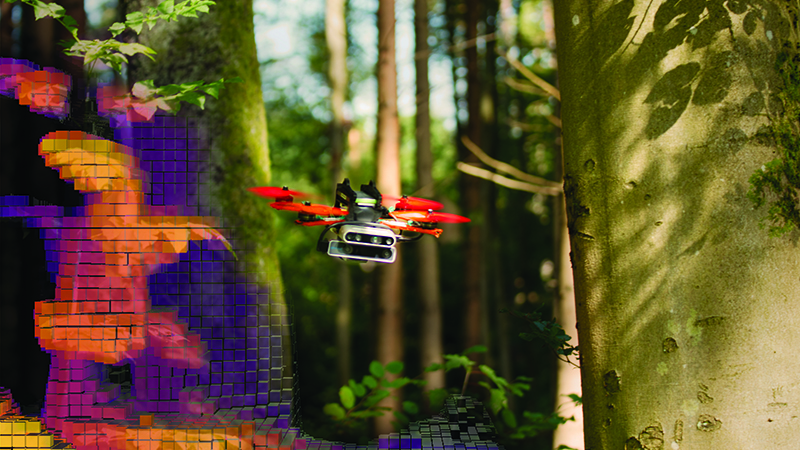 FEATURE: 'Simulated expert' teaches drone how to fly through the unknownImage