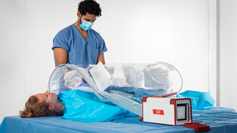 Portable sterile surgery system saves lives in Ukraine Image