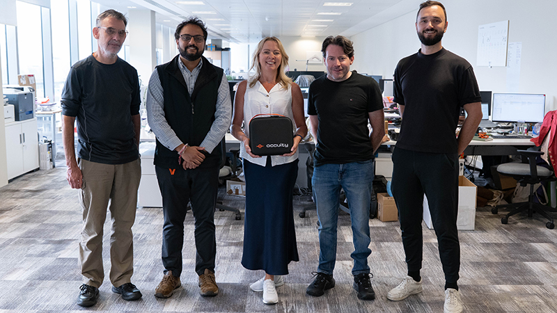 Engineers helping stave off glaucoma receive Royal Academy awardImage