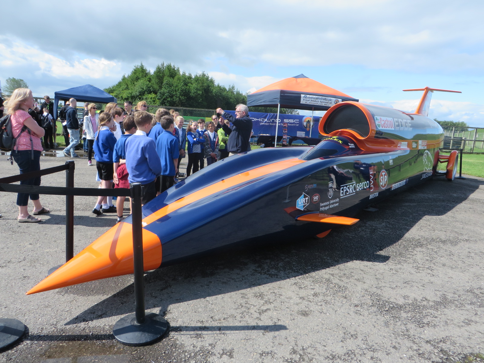 The Bloodhound Activity at the Greenpower Heat