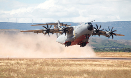 The first flight of the A400M left Ingram and his colleagues elated The first flight of the A400M left Ingram and his colleagues elated