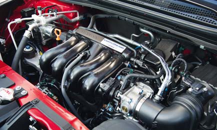H Factor MP2 The 1.5 direct injection petrol engine uses VTEC and VTC technology and features strong tumble injection ports to optimise fuel air-fuel mix and piston shape