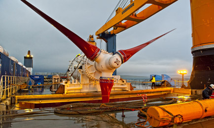 MeyGen buys Norwegian tidal turbines