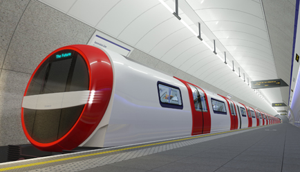 Siemens Reveal Next Generation Tube Train Design