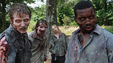 Zombies from the popular TV series 'The Walking Dead' Credit: AMC 
